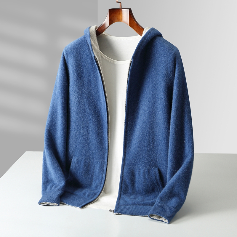 Осенне-зимние новые мужские дв – обзор и цена Wool Coat Peacoat