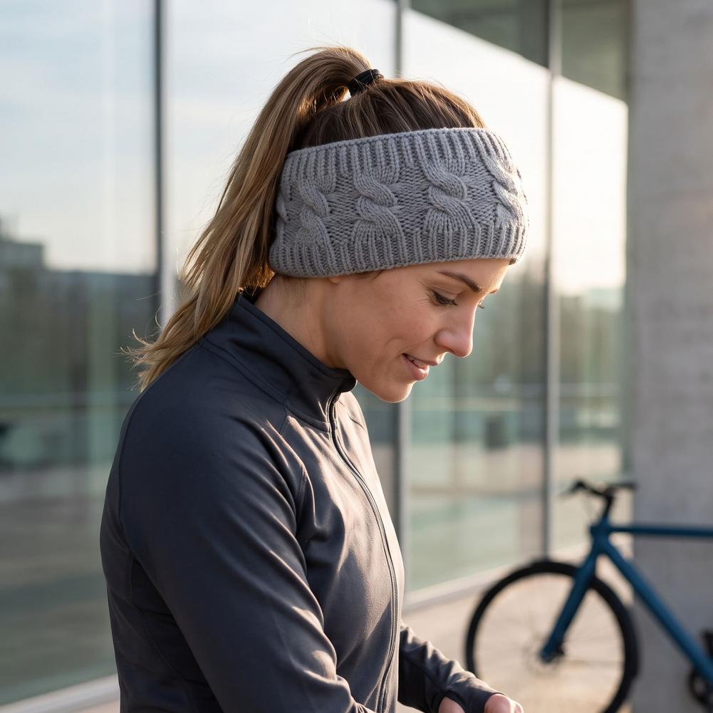 Зимние наушники для женщин, вя – обзор и цена Fleece Ear Warmer Band