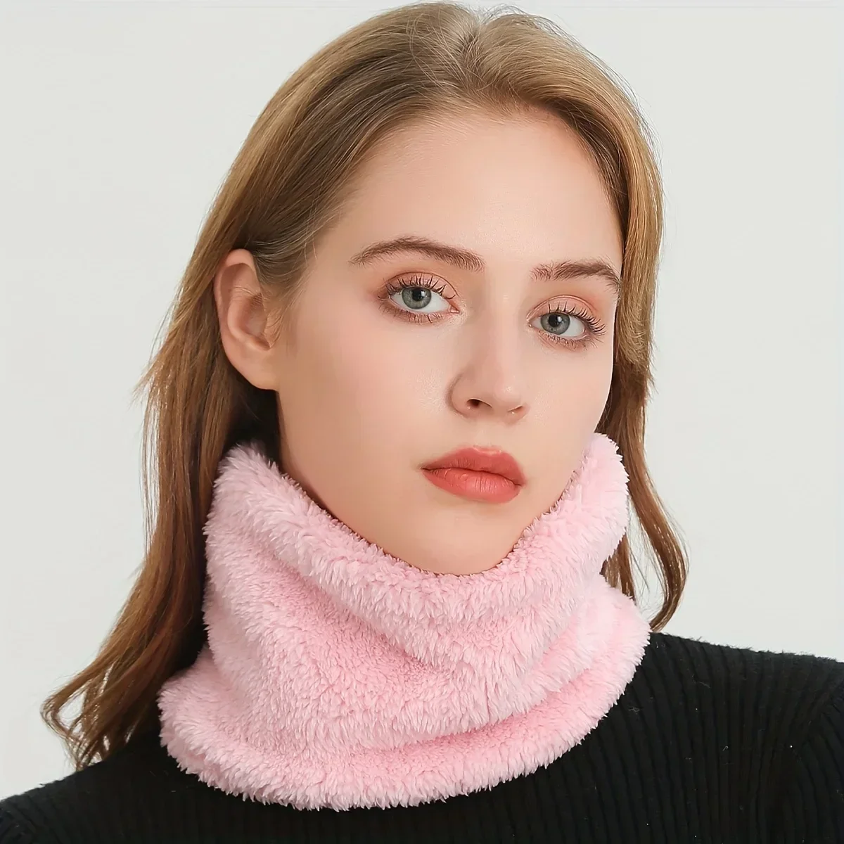 Ветрозащитный плюшевый шарф «Б – обзор и цена Neck Gaiter Fleece