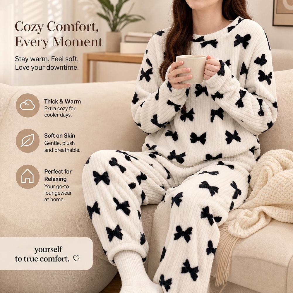 Женский пижамный комплект из к – обзор и цена Corduroy Pant Warm