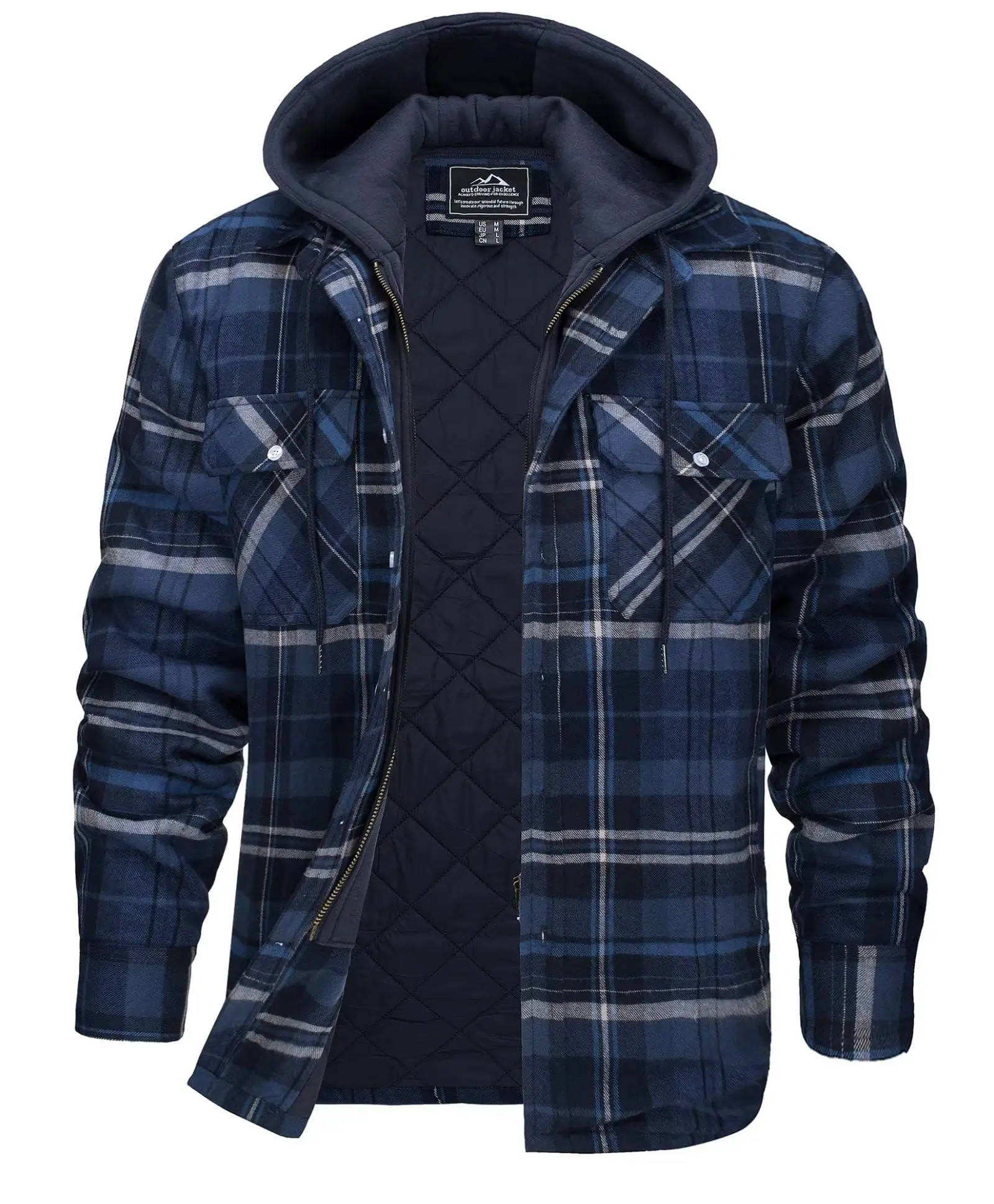 Мужская фланелевая рубашка-кур – обзор и цена Flannel Shirt Lined