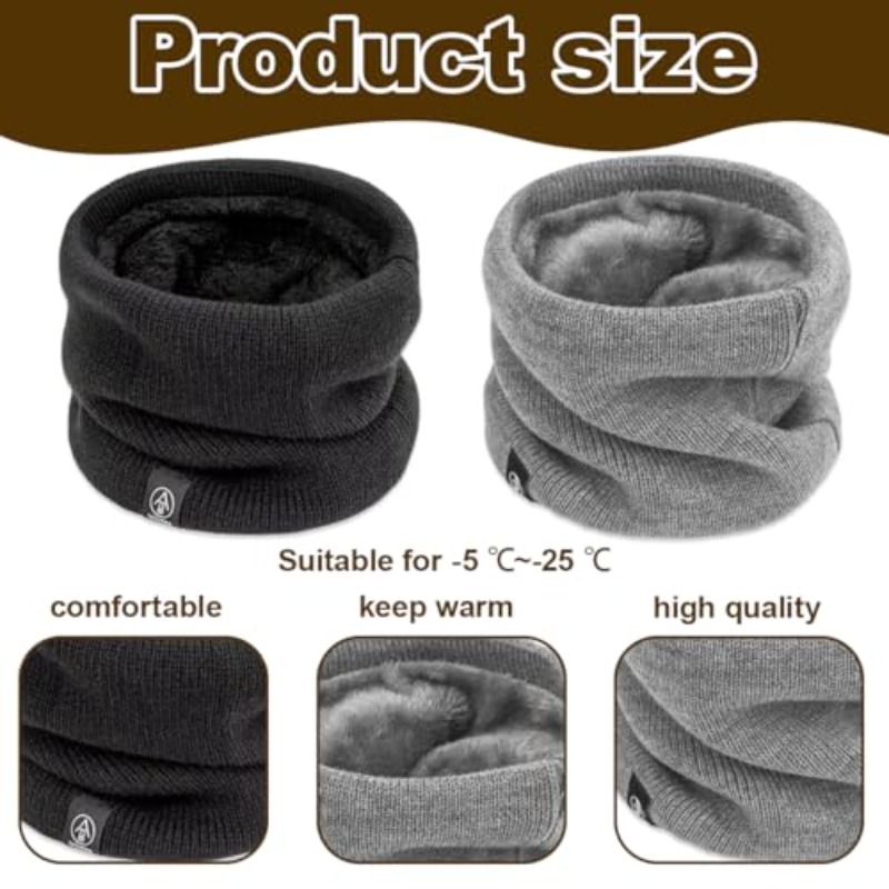 Зимний флисовый шарф-снуд, тер – обзор и цена Neck Gaiter Fleece